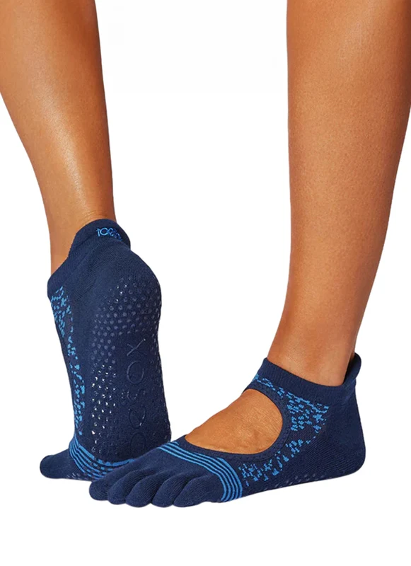 Toesox Bellarina Tec Full-Toe Grip Socks Flex / M