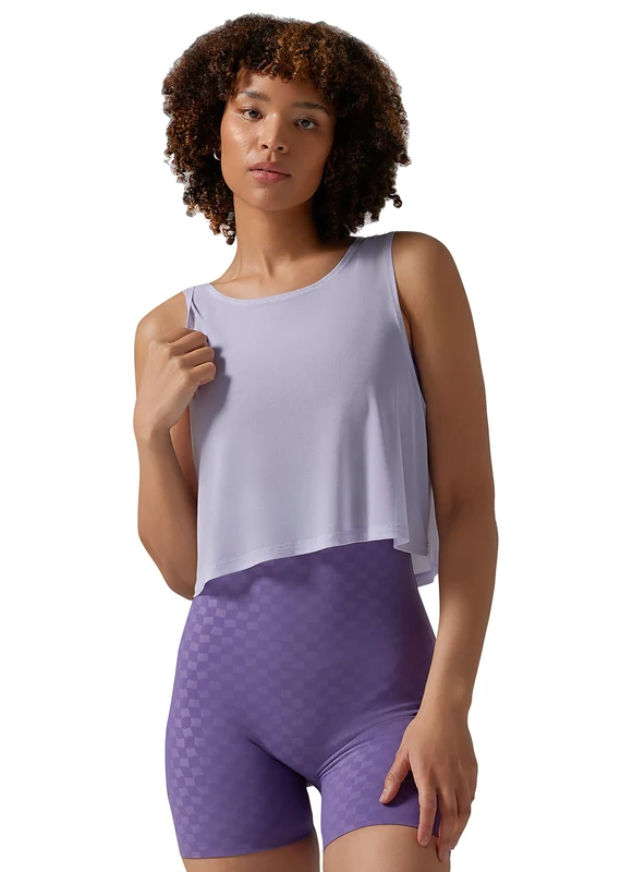 Tavi Flatter Flow Hi Lo Tank Lavender / L