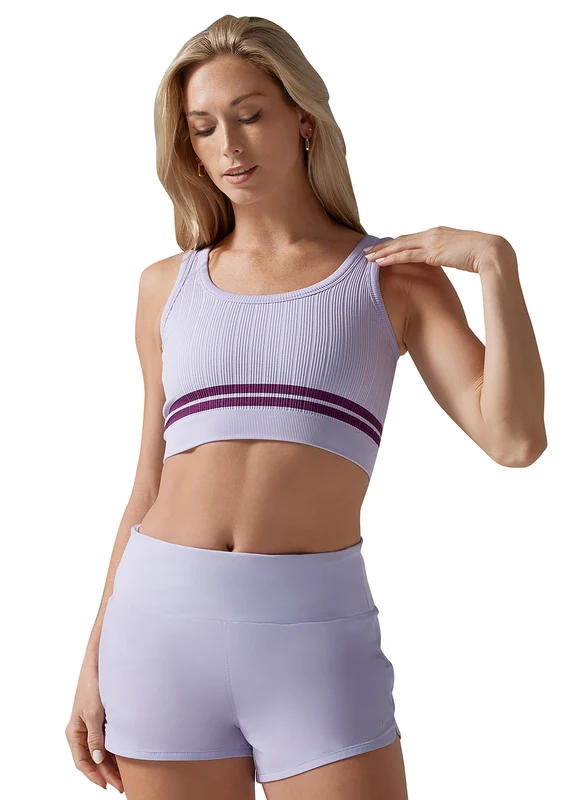 Tavi Seamless Vibe Rib Bra Lavender / L