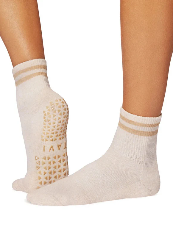 Tavi Aria Yoga Grip Socks Java / L