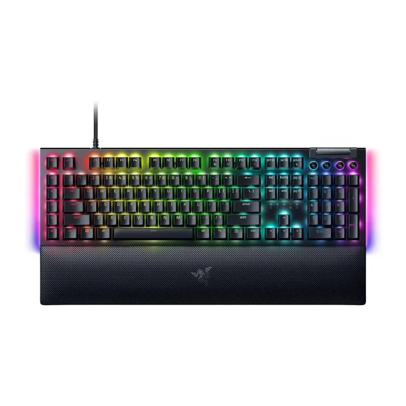 Teclado Gamer Blackwidow V4 Us Switch Green Mecanico Negro Teclado Gamer Razer Blackwidow V4 Us Switch Green Mecanico Negro