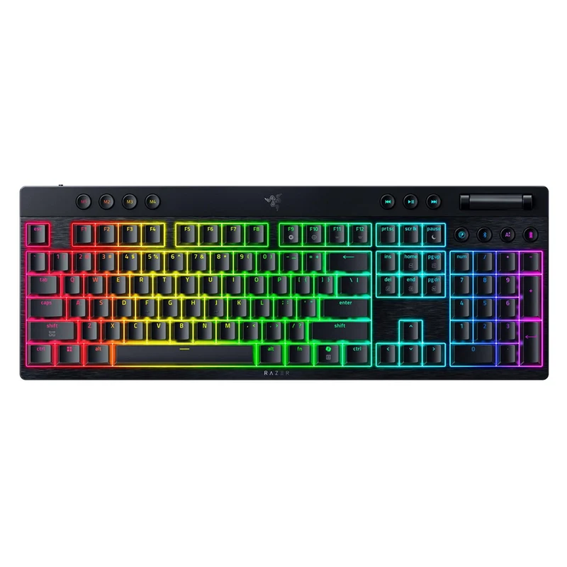 Razer BlackWidow V4 Low-Profile HyperSpeed Wireless Mechanical Gaming