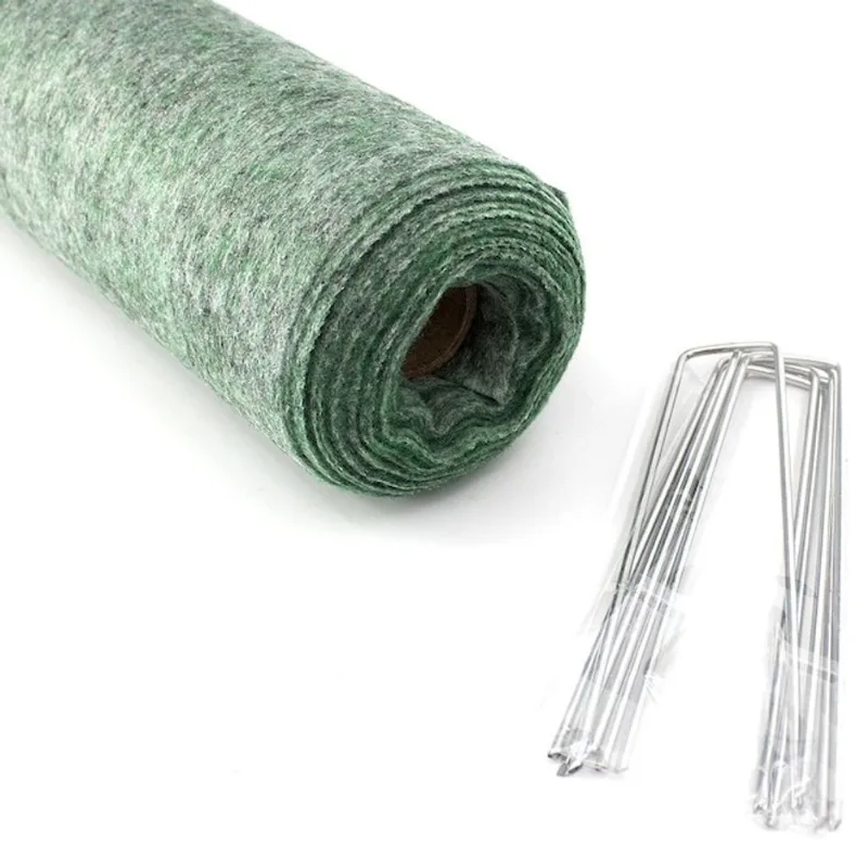 DHLine Winter Blanket in Green Polystyrene with Anchors - 5 x 30-ft