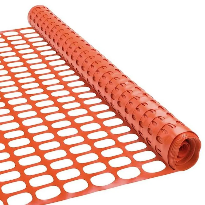 RONA Safety Fence in Gr 200 PVC of 4 x 50-ft with Oval Mesh - Orange