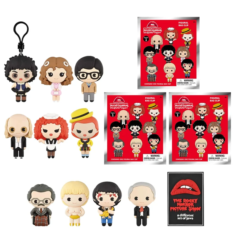 Rocky Horror Series 1 Blind Bag 3D Foam Bag Clip | 3 Random