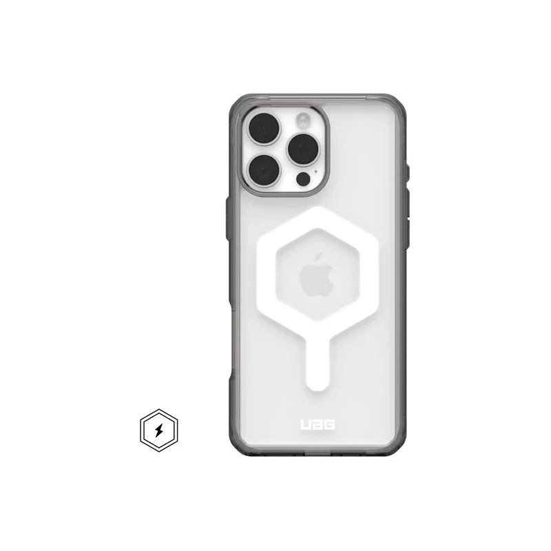 UAG Plyo Magsafe Compatible Phone Case for iPhone 16 Pro Max (Ice/White) Phonnic