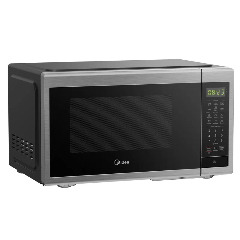 Countertop Microwave Oven - 0.9 Cu. Ft. - Stainless Steel Open Box