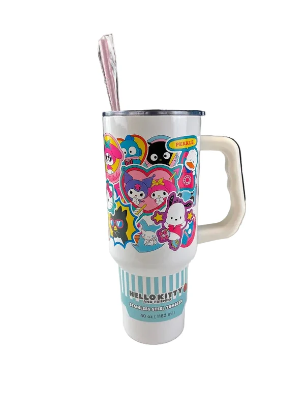 Sanrio Group 40oz Stainless Steel Tumbler White