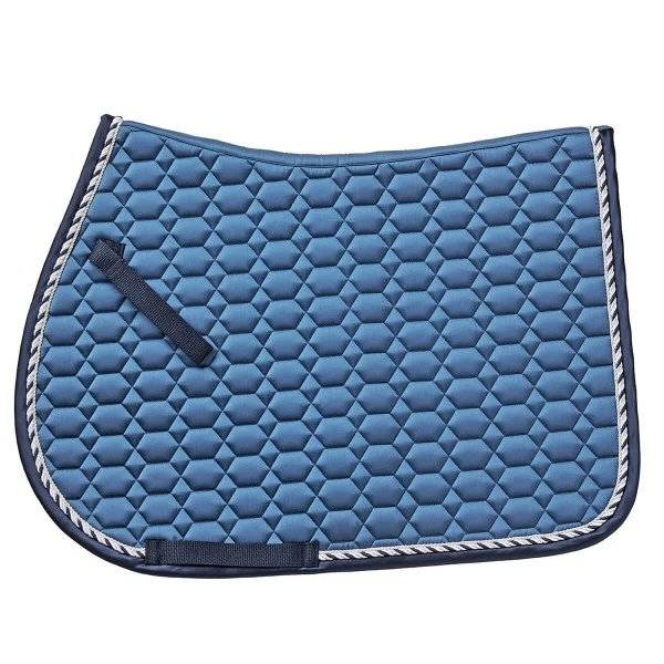 Ovation Elegance Pony Satin Saddle Pad Indigo/Navy / 23" x 18"