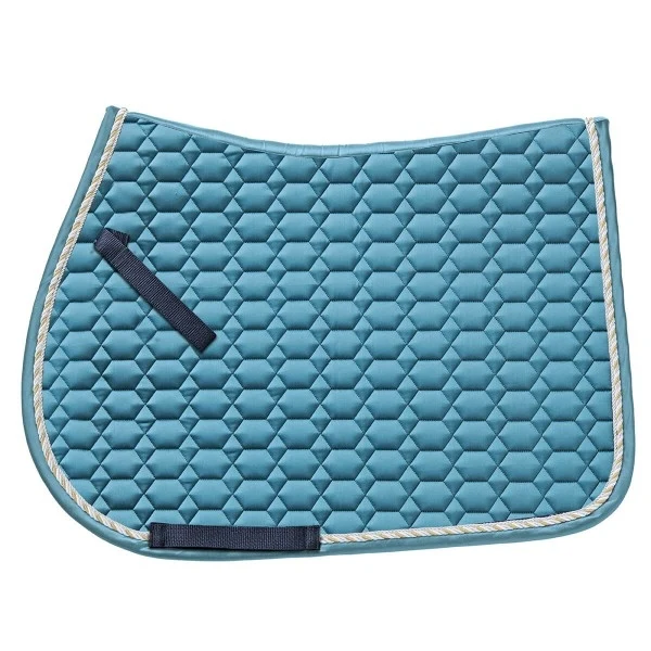 Ovation Elegance Pony Satin Saddle Pad Sky Blue / 23" x 18"