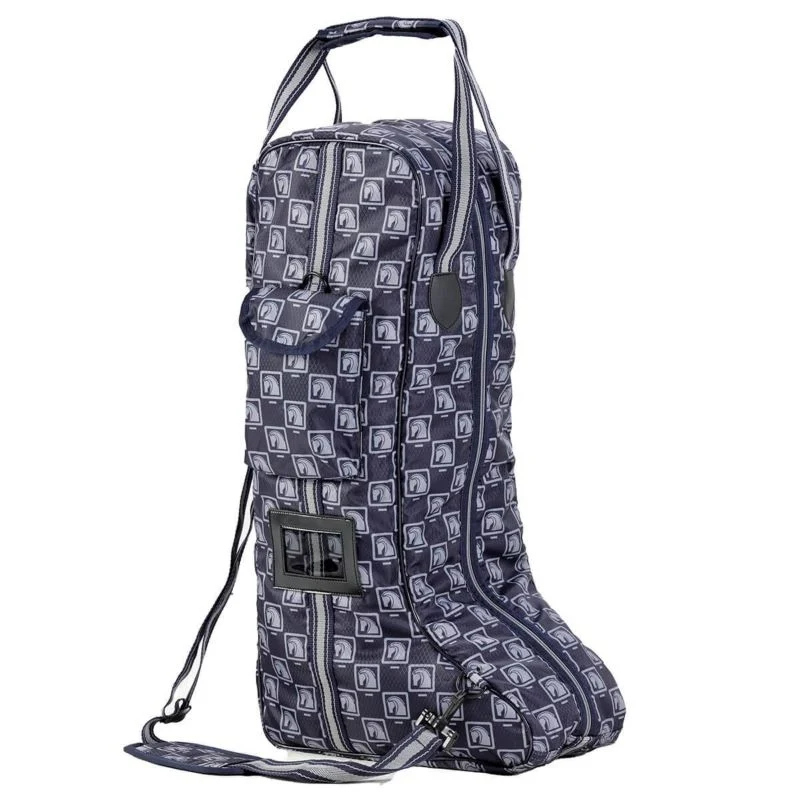 Romfh Tall Boot Bag Romfh Logo Check / 24.5"L x 8.5"W x 10 D