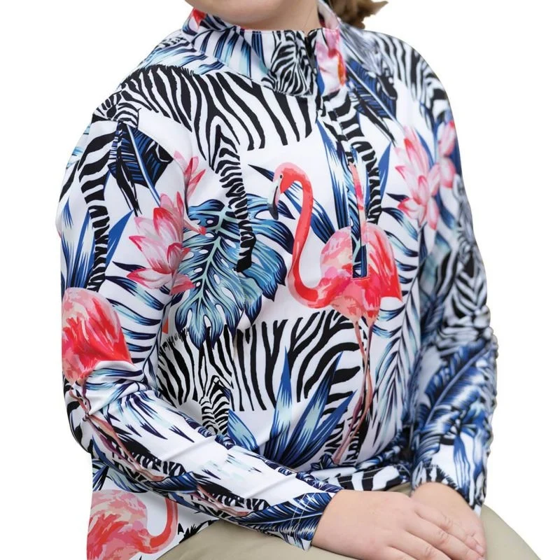 Ovation Kids Altitude Ii Sun Shirt Zebra / Large