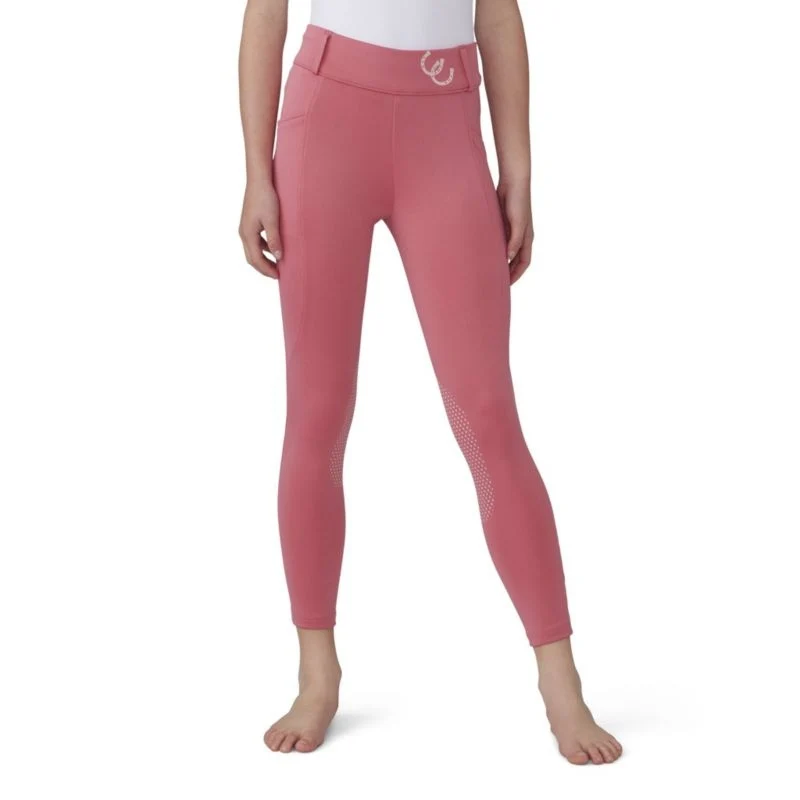 Equistar Kids Active Perform Tights Desert Quartz / Medium