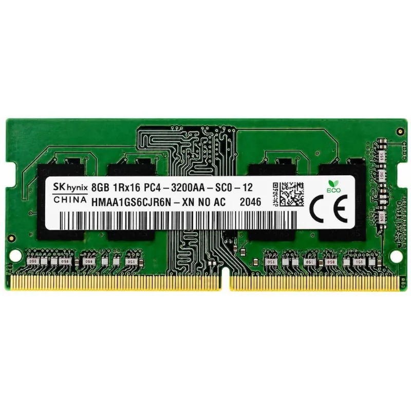 Memoria Notebook 8gb Ddr4 3200mhz HMAA1GS6CJR6N-XN Hynix