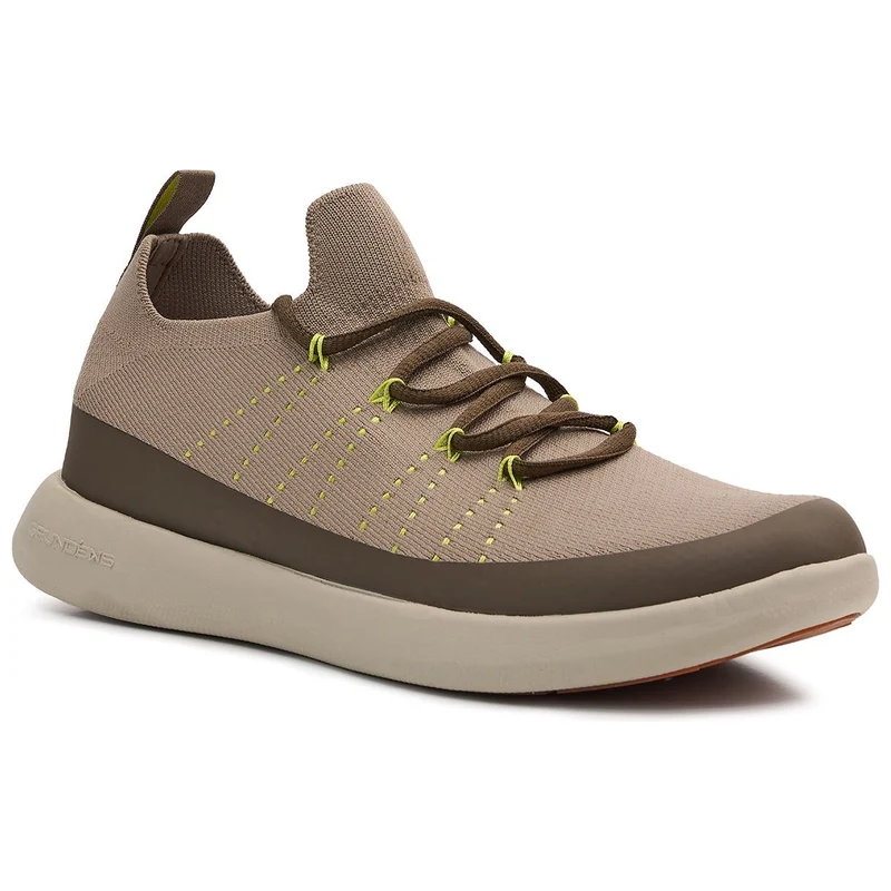Grundens Sea Knit Boat Shoe Sale Stone / 9.5