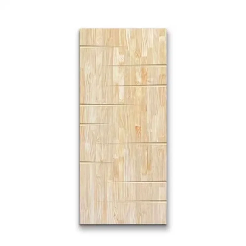 CALHOME 30 x 80-in Pine Wood Unfinished Interior Slab Door