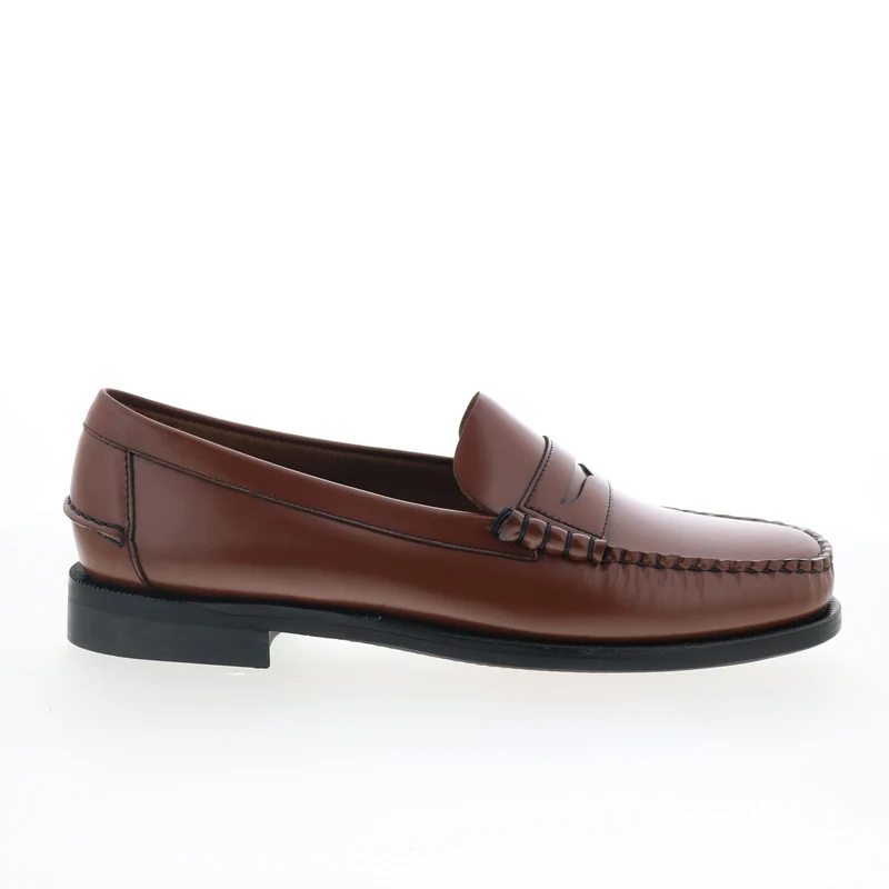 Sebago Classic Dan 7000300-900 Mens Brown Loafers & Slip Ons Penny Shoes 13