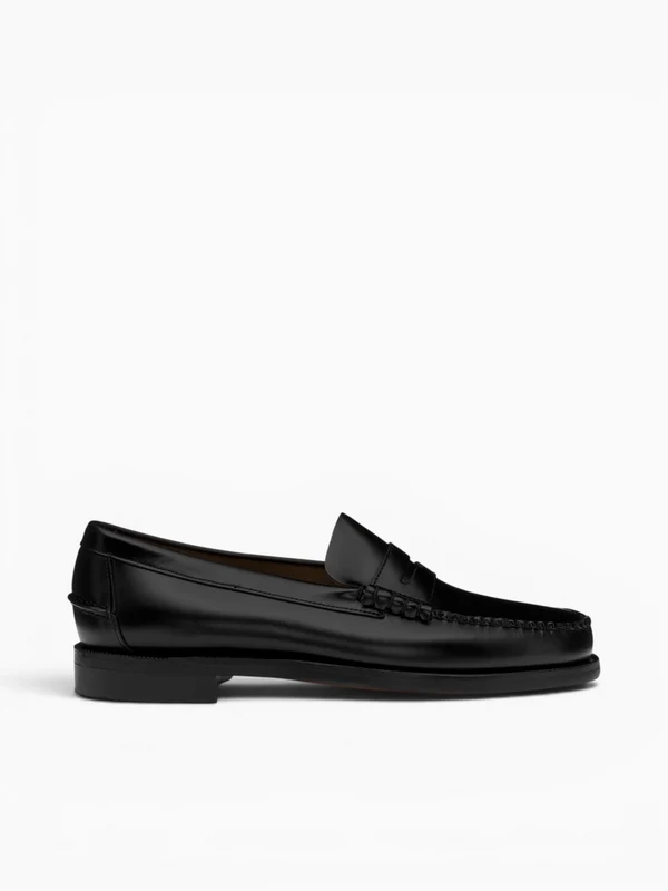 Classic Dan Black Leather Black / 10.5 / M