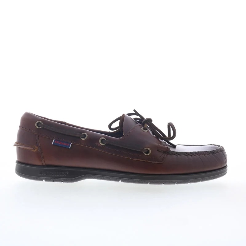 Sebago Endeavor 7000GC0-925 Mens Brown Narrow Loafers & Slip Ons Boat Shoes 9