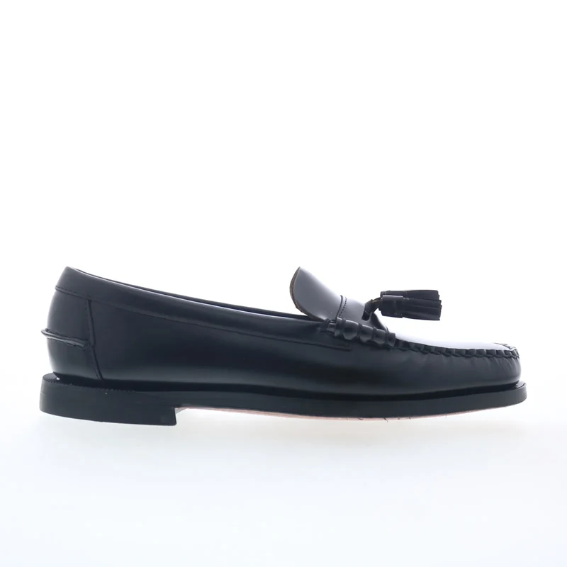 Sebago Classic Dan Multi Tassel Womens Black Loafers & Slip Ons Casual Shoes 11