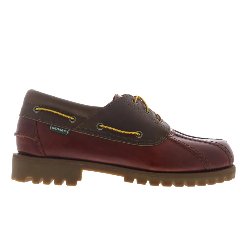 Sebago Tucson Baboo 74128FW-ADI Mens Red Loafers & Slip Ons Boat Shoes 13