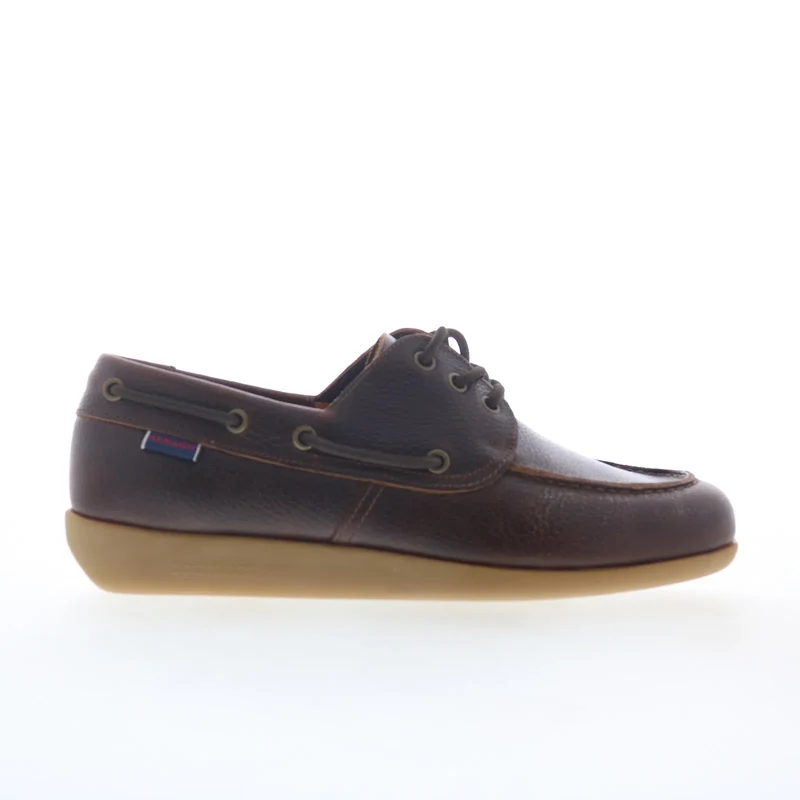 Sebago Gary Jobson 72125BW-XSC Mens Brown Loafers & Slip Ons Boat Shoes 11.5