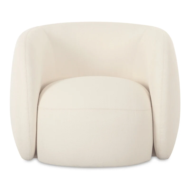 Moe's Home Collection - Rae Outdoor Accent Chair - OA-1022 White / 33.75" X 32.25" X 26.75"