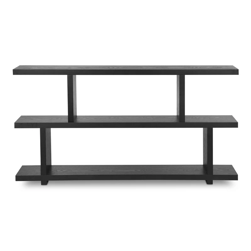Moe's Home Collection - Miri Shelf Small Black - ER-1072-02 Black / 63" X 12" X 54"