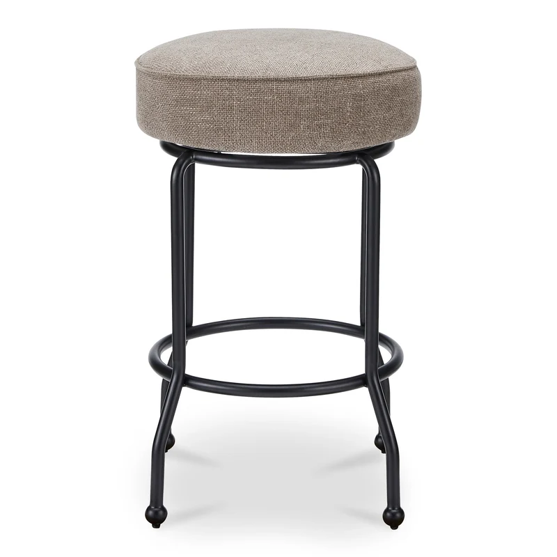 Moe's Home Collection - Kelsey Swivel Counter Stool - YM-1024 Brown / 19.7" X 19.7" X 27.4"