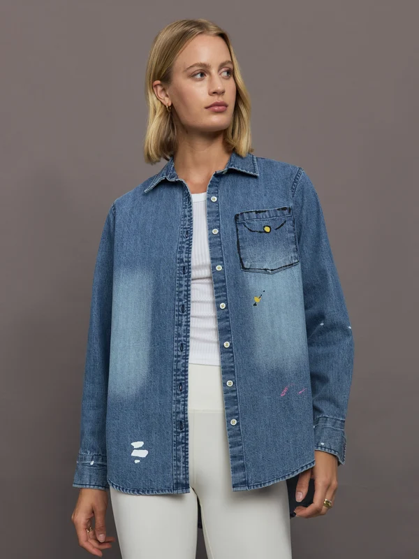 Mia Studio Shirt - True Denim True Denim / S