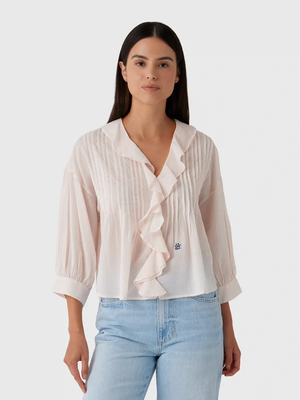 Kerri Rosenthal Women's Rosen Blouse M / SUGAR PINK