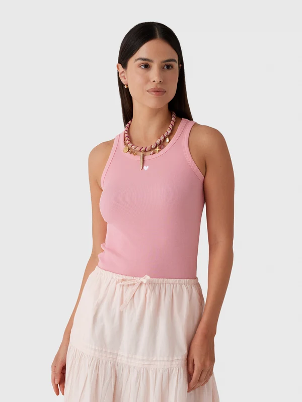 Kerri Rosenthal Women's KR Tank L / PINK