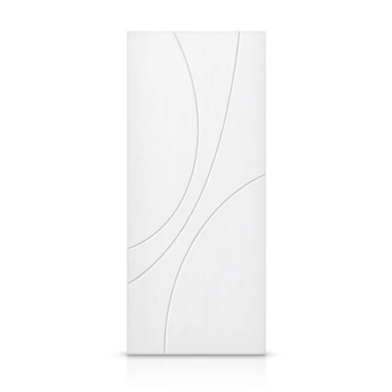 CALHOME 36 x 80-in White Painted Composite MDF Interior Hollow Core Slab Door