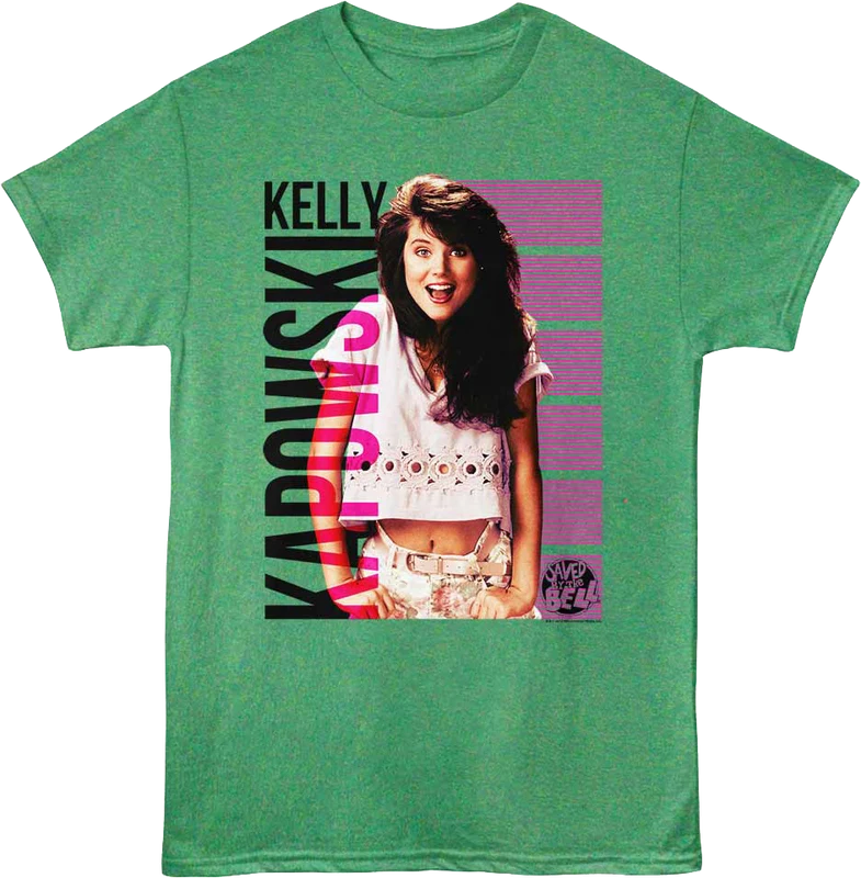 Retro Kelly Kapowski Photo Saved By The Bell T-Shirt XL