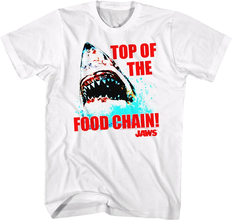 Top Of The Food Chain Jaws T-Shirt 2XL