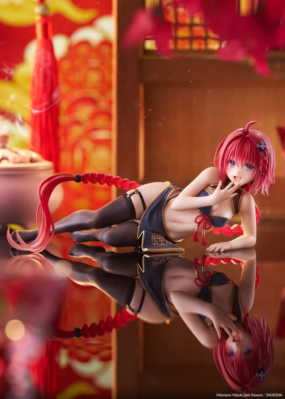 (網店限定) Taito -《出包王女Darkness》Desktop Cute Figure - 黑咲芽亞 旗袍 Ver.Y2500 (840342405596) 全款(僅限香港以外地區 (僅限香港以外地區)