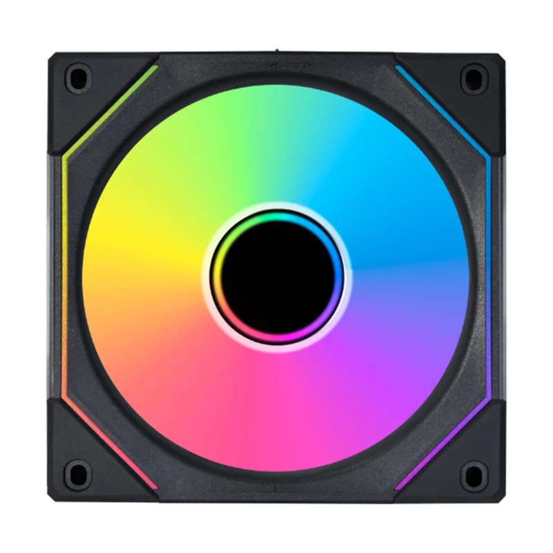Lian Uni Fan SL Infinity 140mm ARGB PWM 1600RPM (Black) [Single Pack] Centre Com