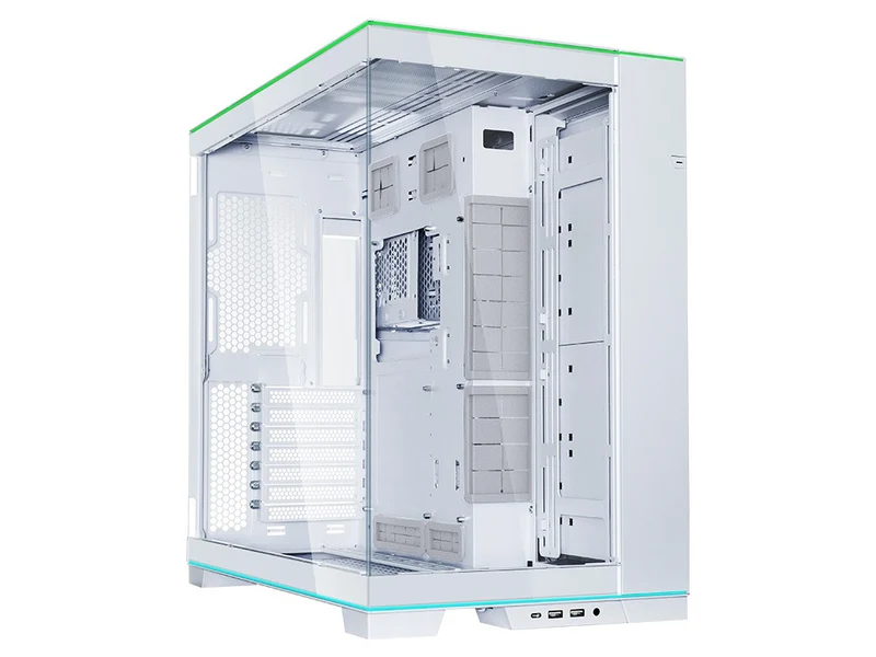 Lian Li O11 Dynamic EVO RGB Tempered Glass Mid-Tower Case - White Centre Com