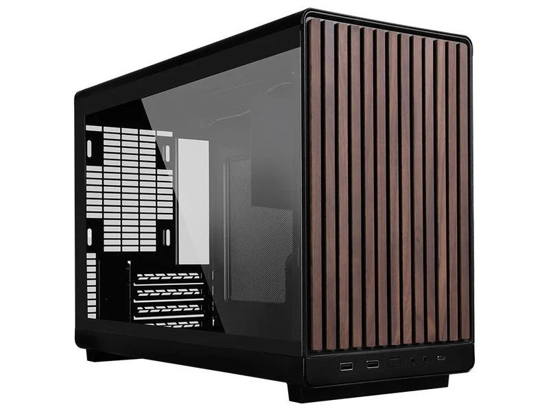 Lian Li DAN-A3 MicroATX Mini-Tower Case - Wood Edition Black Umart Online