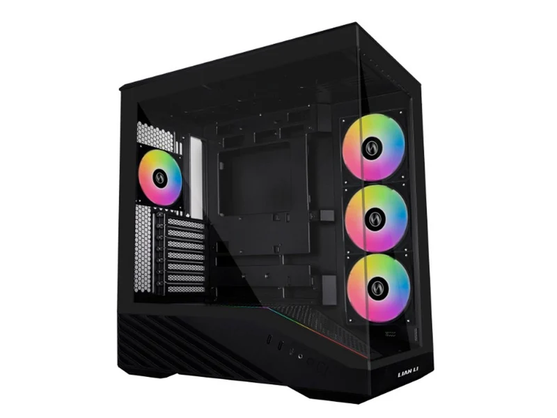 Lian Li V100RX ARGB Mid-Tower Case - Black Centre Com