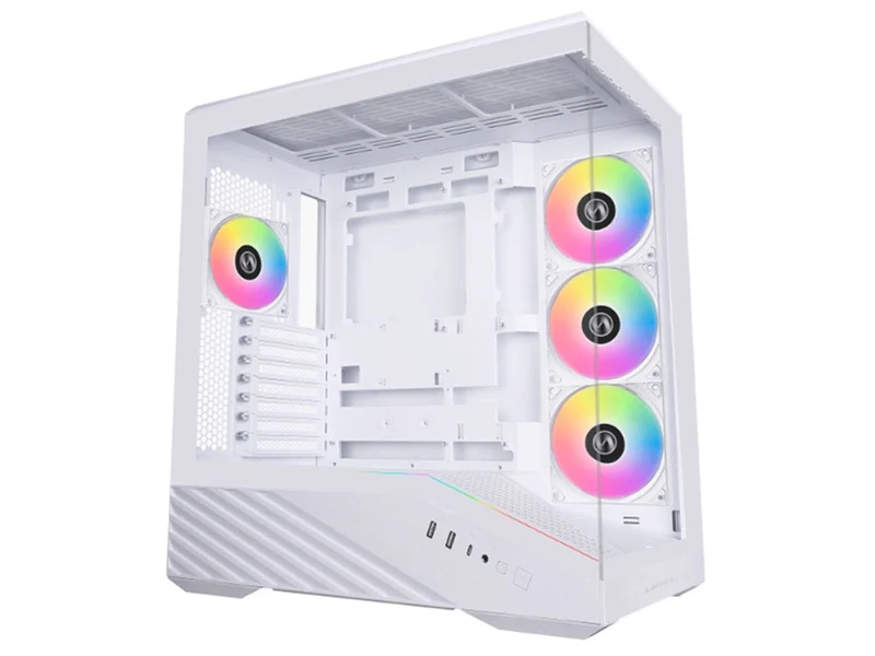 Lian Li Vector V100 ARGB Tempered Glass Mid-Tower Case - White Centre Com