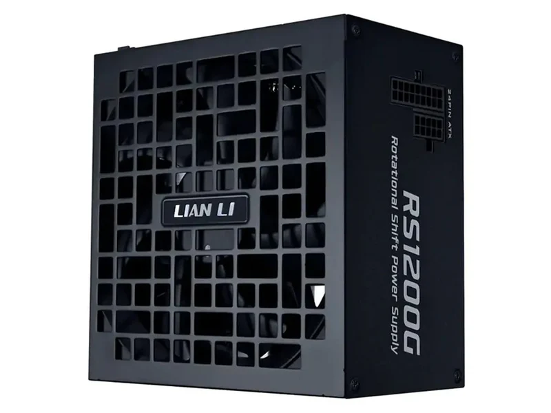 Lian Li Rotational Shift 1200W 80+ Gold Fully Modular ATX 3.1 Power Supply with USB Hub Centre Com