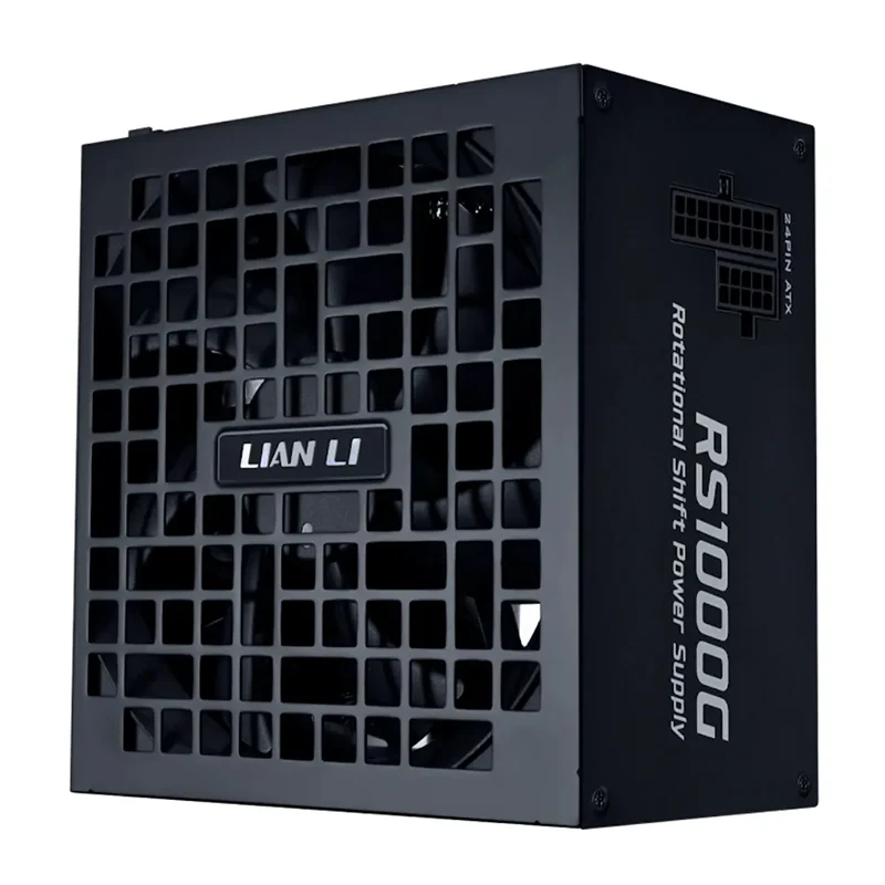 Lian Li 1000W Rotational Shift 80+ Gold Fully Modular ATX Power Supply - Black (RS1000G.B) Centre Com