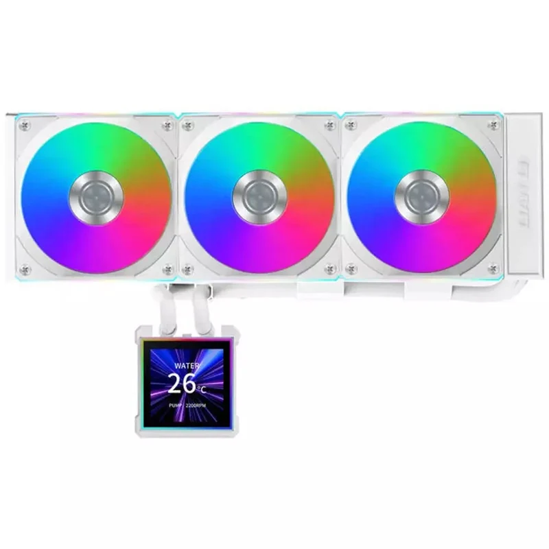 Lian Li Hydroshift II 360 CL Wireless RGB Liquid CPU Cooler (White) Centre Com