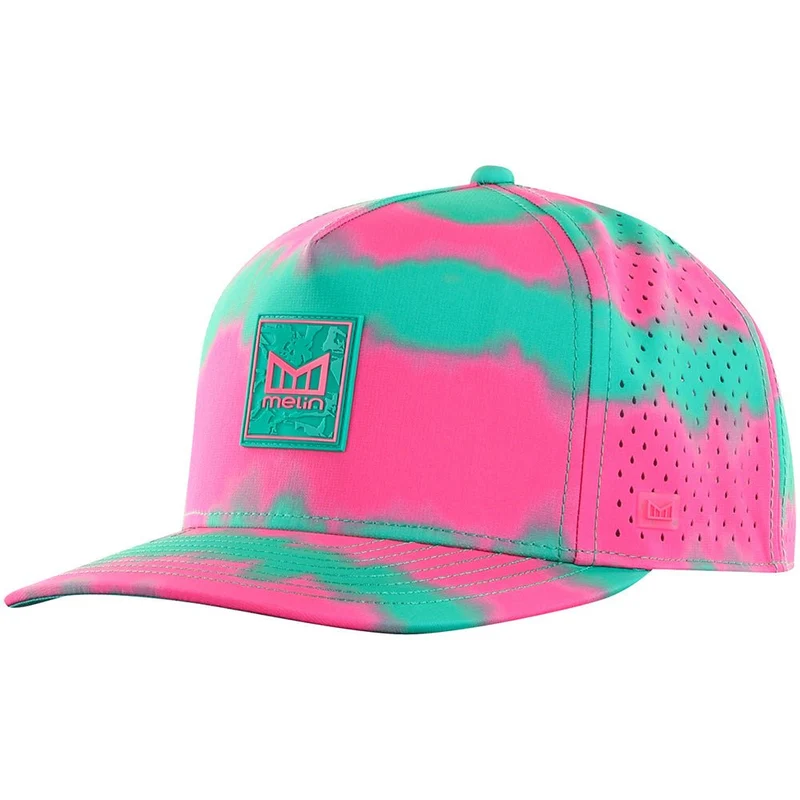 Odysea Neon Tie Dye Hyrdo Hat Neo Pink / Small