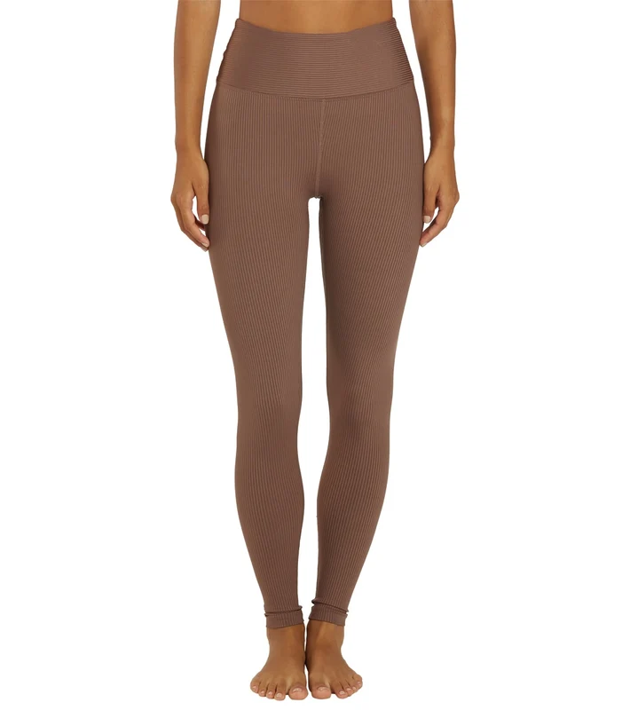 Year of Ours Ribbed High High Legging Coco / L