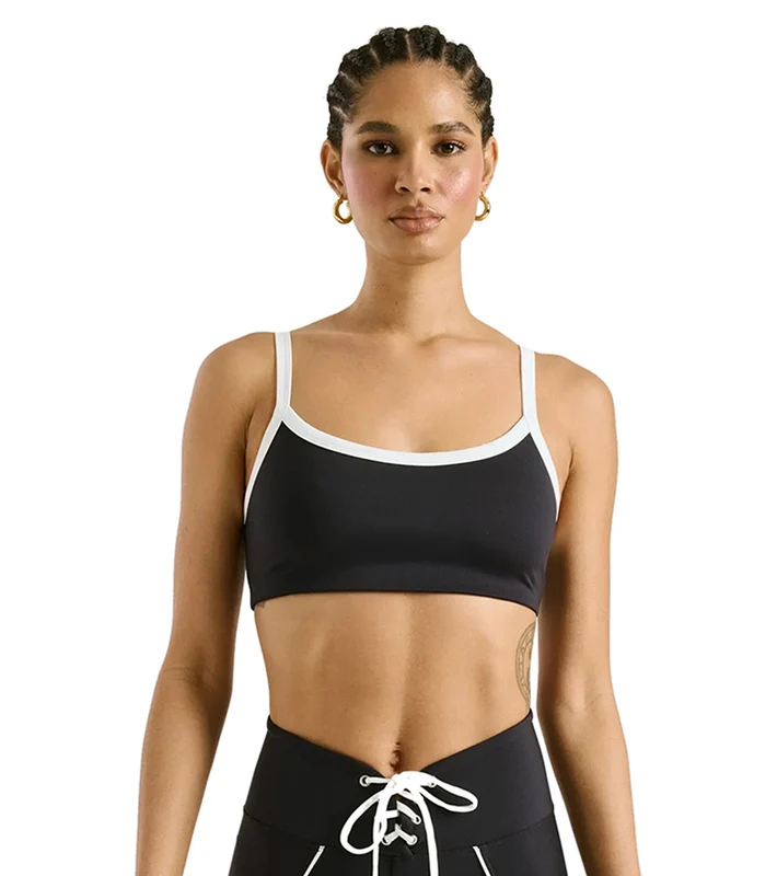 Year of Ours YOS Bralette Black/White / M
