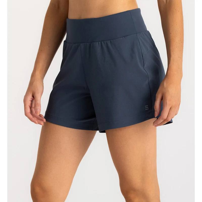 Women's Bamboo-Lined Active Breeze Short - 5" Blue Dusk II / XS