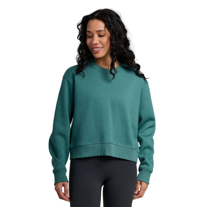Free Fly Women's Northcoast Fleece Crew SEAPINE / XS