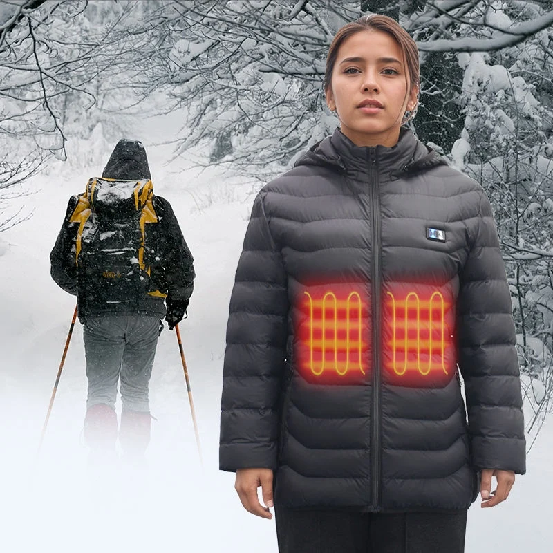 TuffRider Puffer Heated Jacket Black / Large